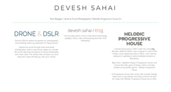Desktop Screenshot of deveshsahai.com